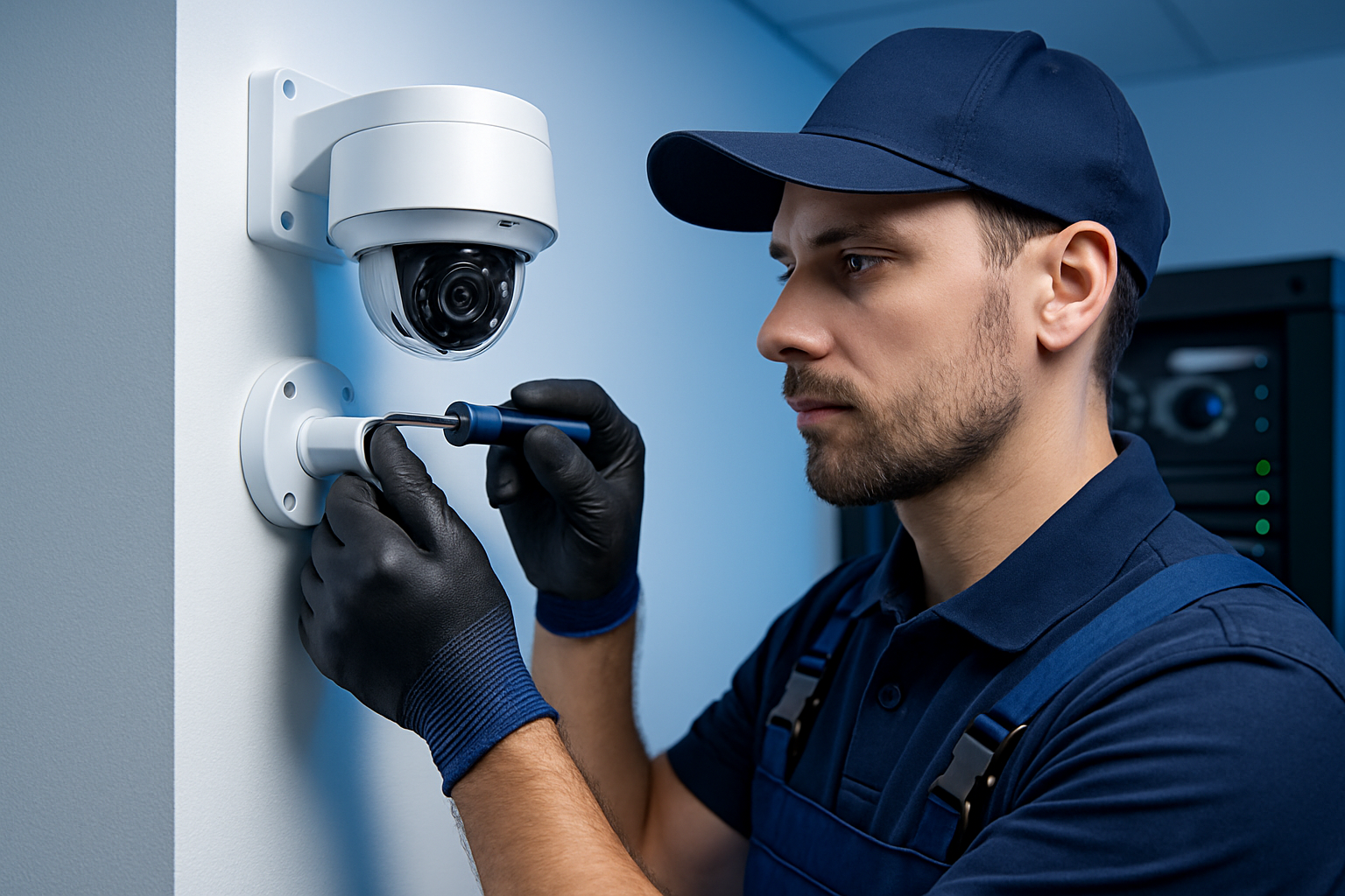 فني كاميرات مراقبة